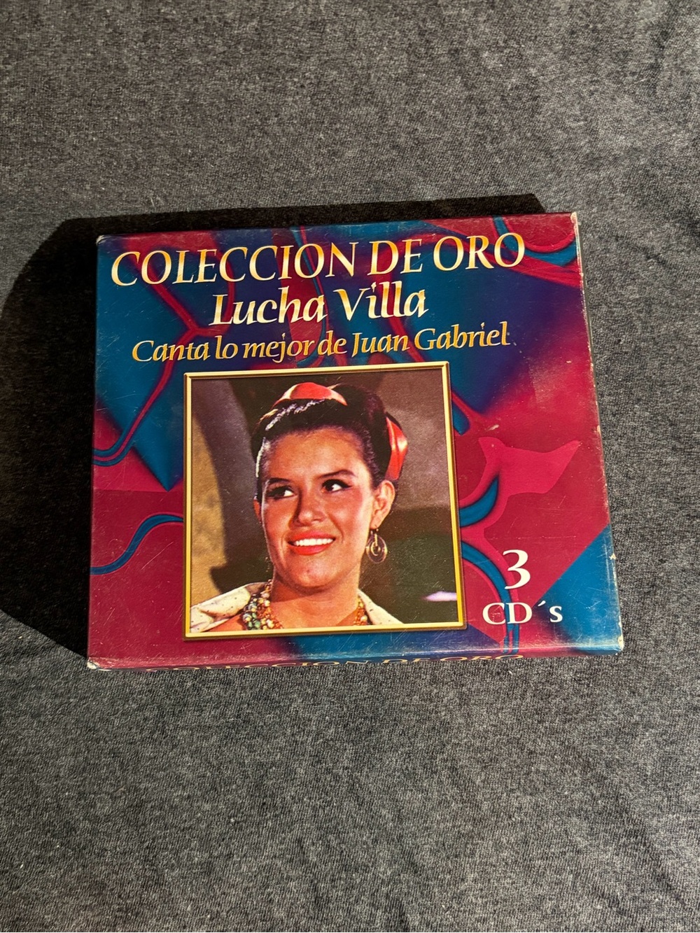 Colección De Oro - Lucha Villa Canta Lo Mejor De Juan Gabriel 3–CD Box Set
